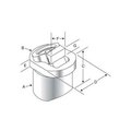 Mitee-Bite Products Llc Mitee-Bite 28322 - Dyna-Force® Clamps - 25mm Serrated - Made In USA 28322